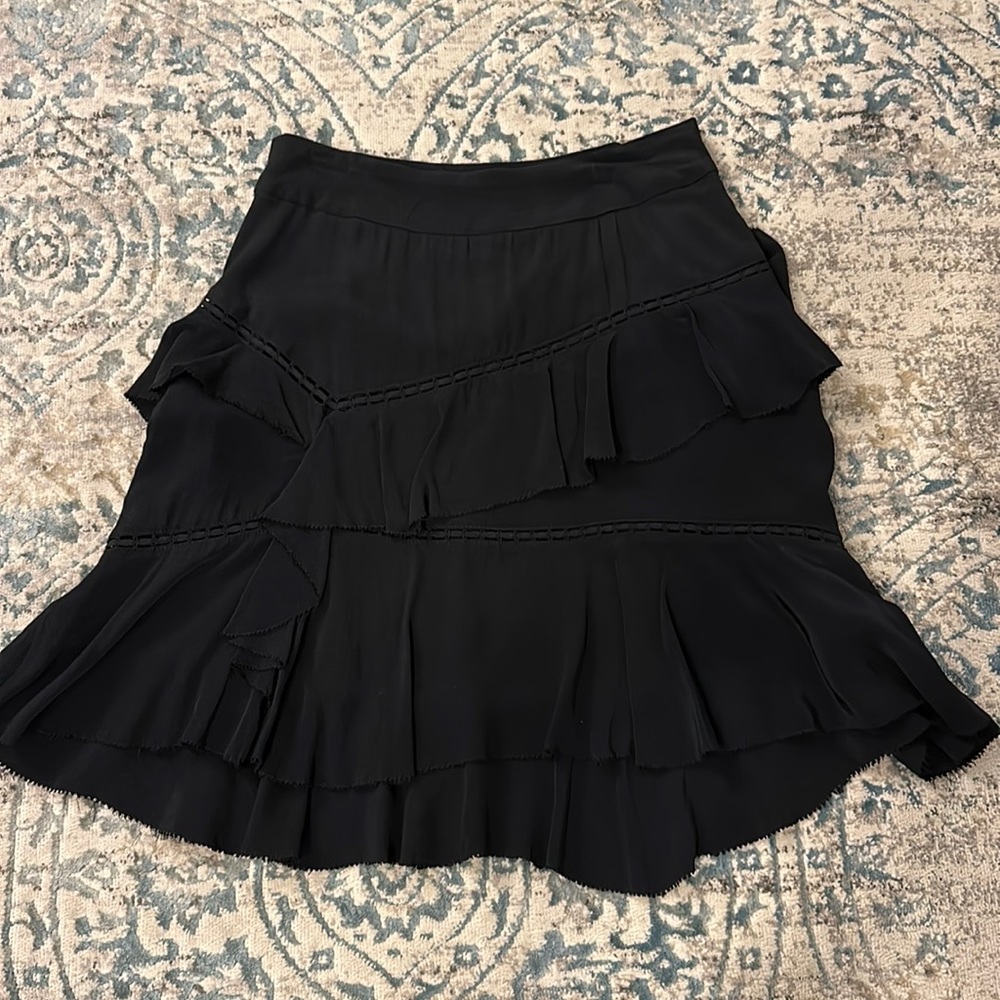 Something Navy black skirt